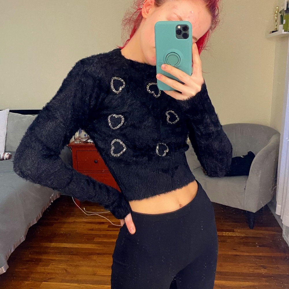 Zara Knit crop Sweater